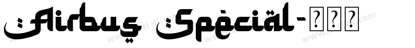 Airbus Special字体转换